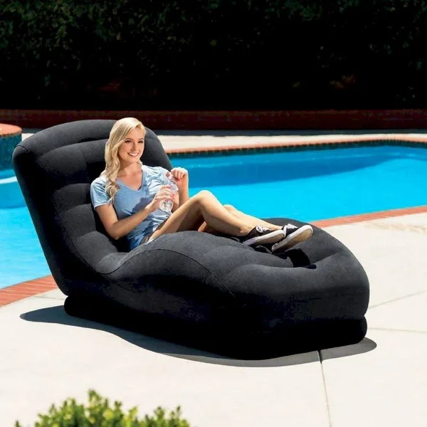 Intex Inflatable Velvety Chair One Size