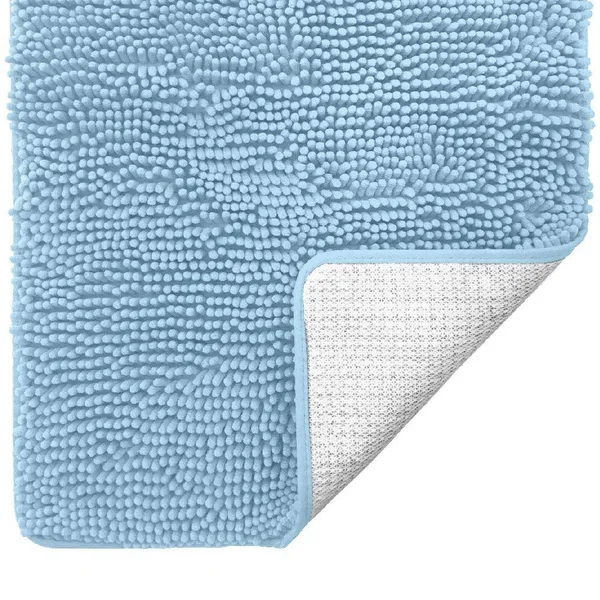 Gorilla Grip Original Luxury Chenille Bathroom Rug Mat - 60x24, Extra Soft and Absorbent Shaggy Rugs, Machine Washable, Quick Dry