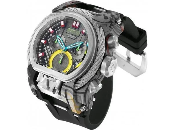 Invicta Men's 26443 &Reserve& Bolt Zeus Black Stainless Steel Watch