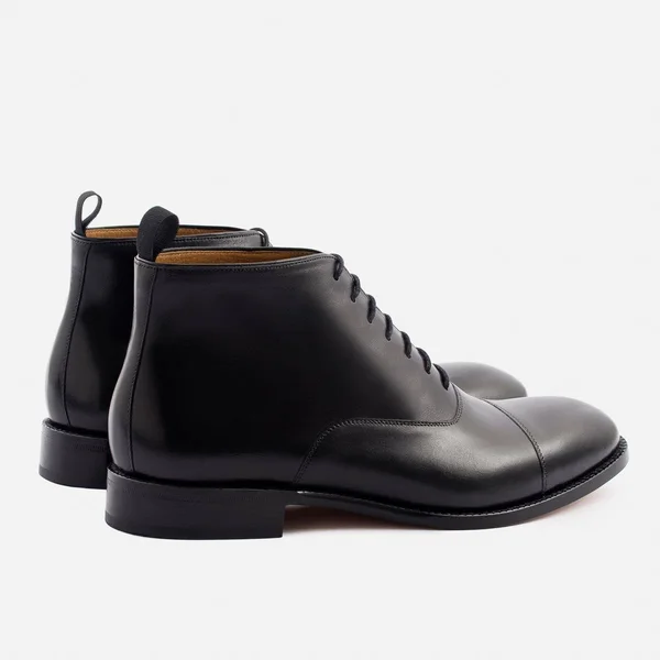 Beckett Simonon Fonseca Boots - Black, Size 8, Men's Boot