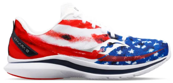 Saucony Kinvara 12 Stars & Stripes Red/White/Blue 9 B
