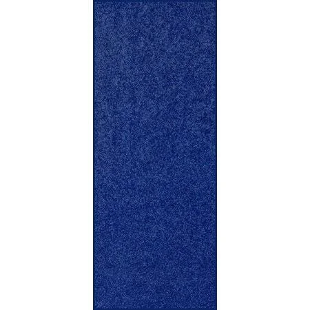 Home Queen Solid Neon Blue Color Custom Size Runner 2'6 inch x 46' - Area Rug