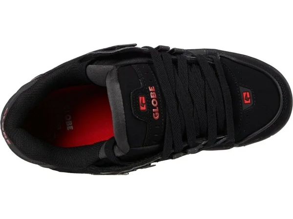Globe Sabre Skate Shoes Mens - 11.5 Black/Charcoal/Red