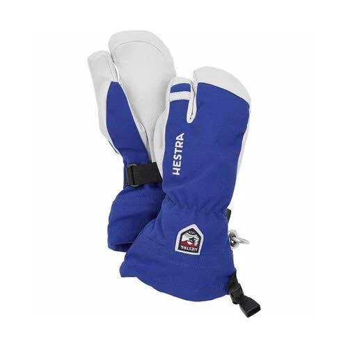 Hestra Army Leather Heli Ski Jr 3-Finger - Red