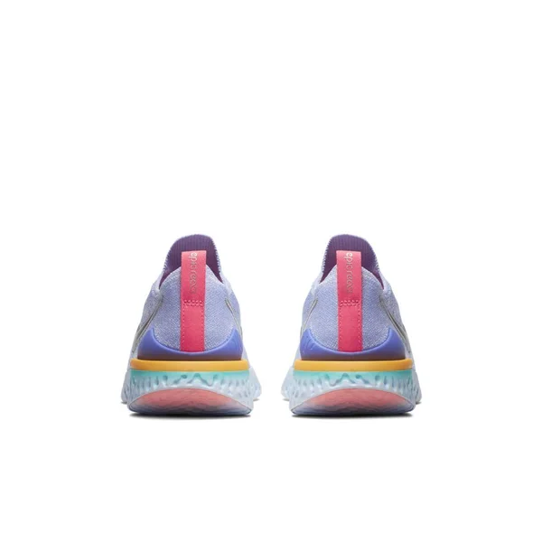 Nike Epic React Flyknit 2 GS &Aluminum& Youth Sneakers - Size 4.5