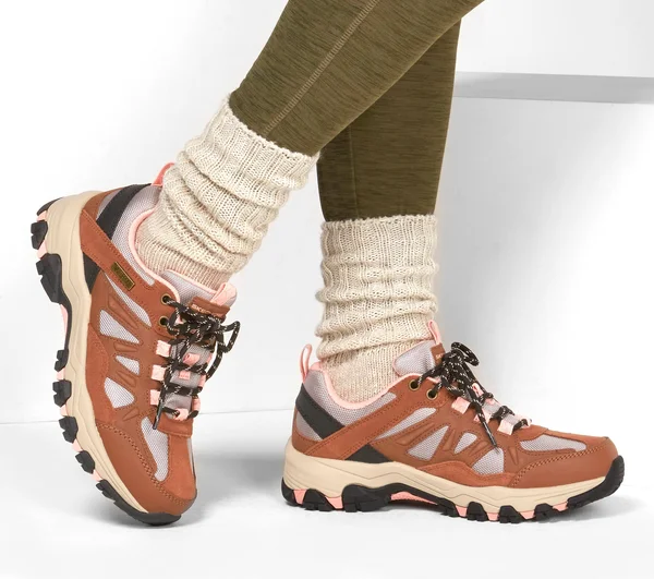 Skechers Women's Relaxed Fit Selmen West Highland Hiking Shoe, Brown/Tan