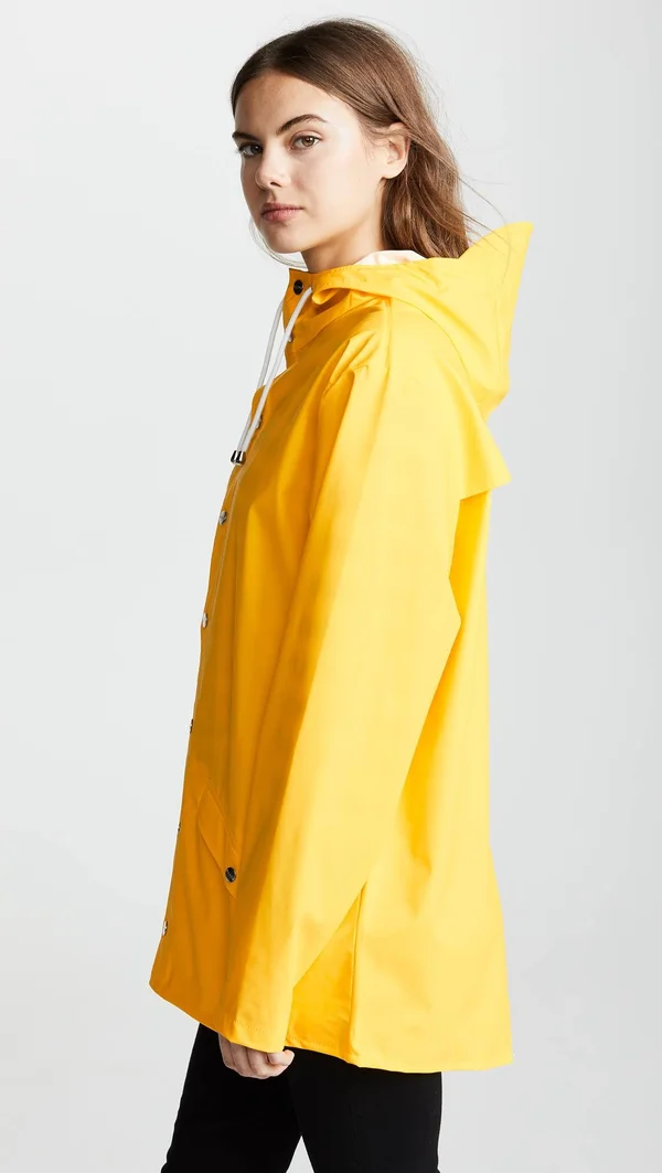 Rains Jacket Yellow