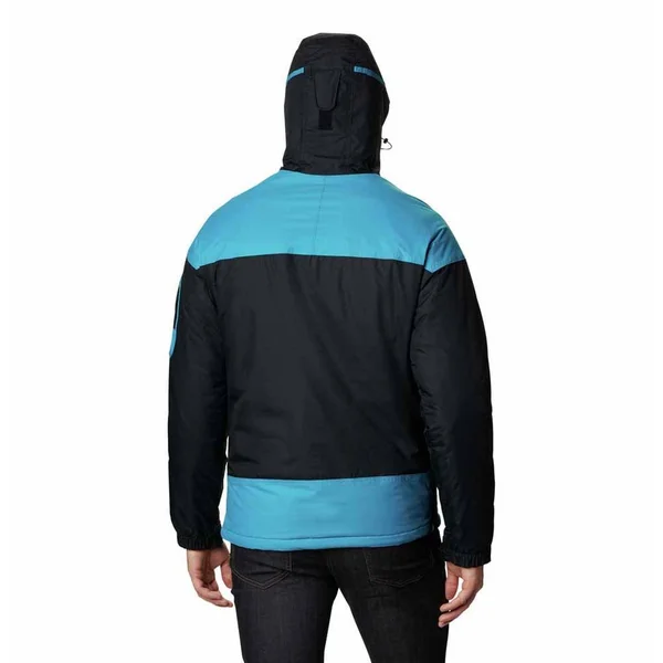 Columbia Challenger Pullover - Men's Black/Fjord Blue - XL