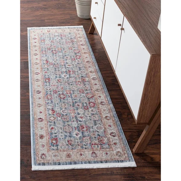 Noble Alexander Rug Red, Round 4& x 4&