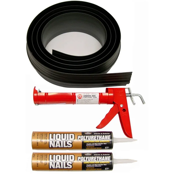 Tsunami Seal 20 ft. Black Garage Door Threshold Kit 53020