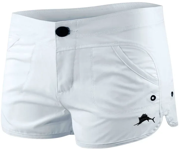 Pelagic Women's Moana Hybrid Shorts White Size - 8