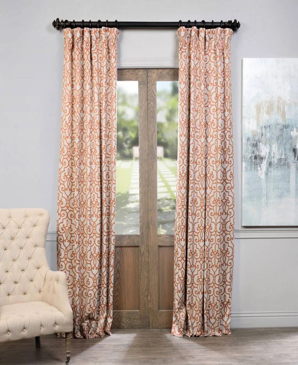 BOCH-KC104B-84 Blackout Curtain, Nouveau Tan, 50x22 x 84x22