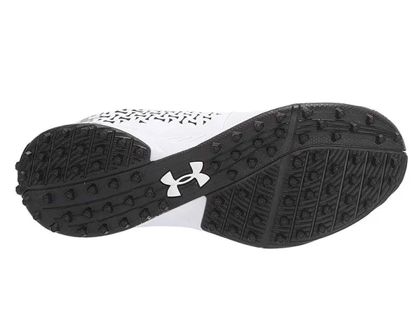 Under Armour Women's Finisher Turf Lacrosse Cleats - White, 6.5