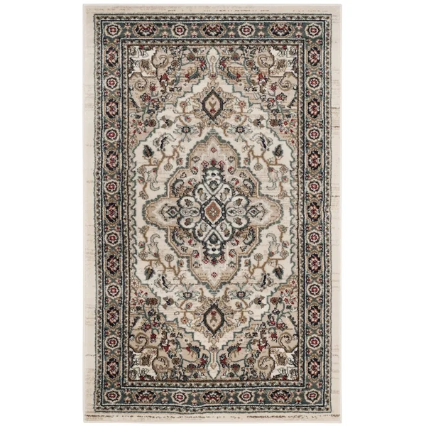 Safavieh Lyndhurst LNH338B 3&3x22 x 5&3x22 Cream - Beige Area Rug