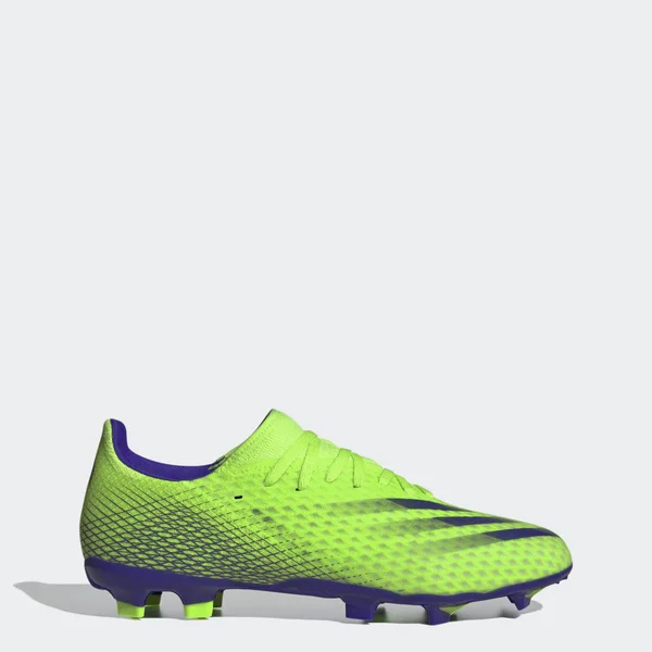 Adidas Men's x Ghosted.3 Firm Ground Soccer Cleats, Green