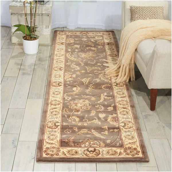 Nourison 2000 2206 Slate 2&6x22 x 12& Runner Area Rug