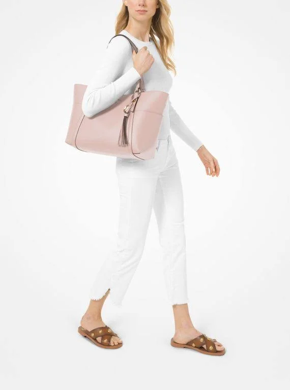 Michael Kors Sullivan Large Top Zip Tote Bag - Soft Pink
