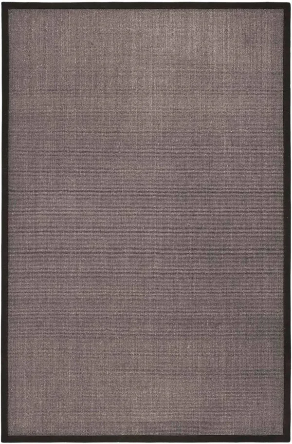 Safavieh Natural Fiber NF441D Charcoal/Charcoal 3& x 5& Area Rug