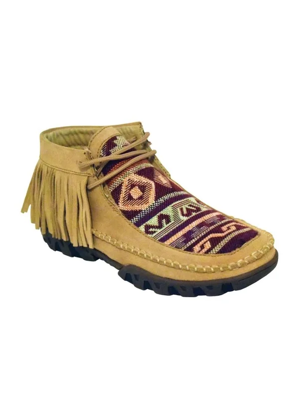 Zoey Addison Ladies Maya Causal Boots - Tan - Size 8B - Women's