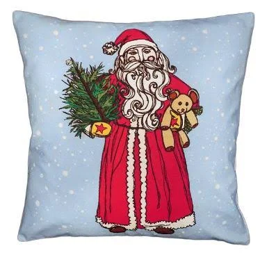 Vintage Santa Christmas Pillow
