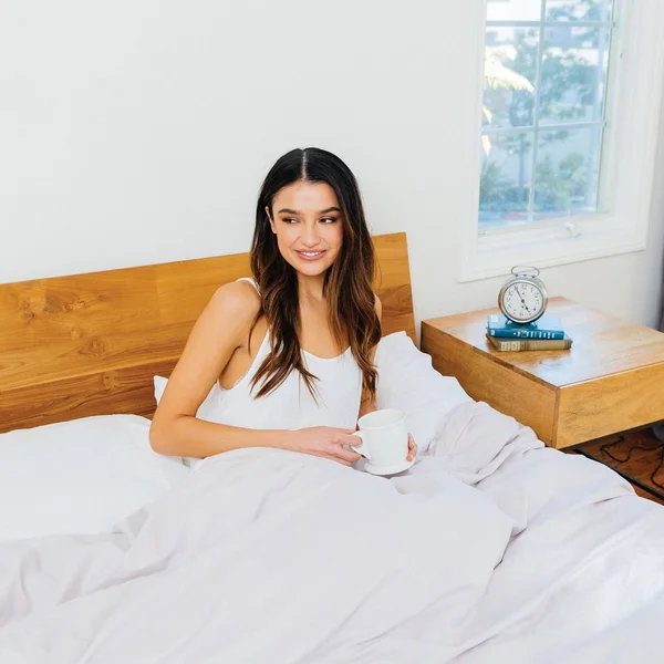 Weighted Blanket & Cover Bundle Sets Light Grey - Full, 12 lbs-Luna