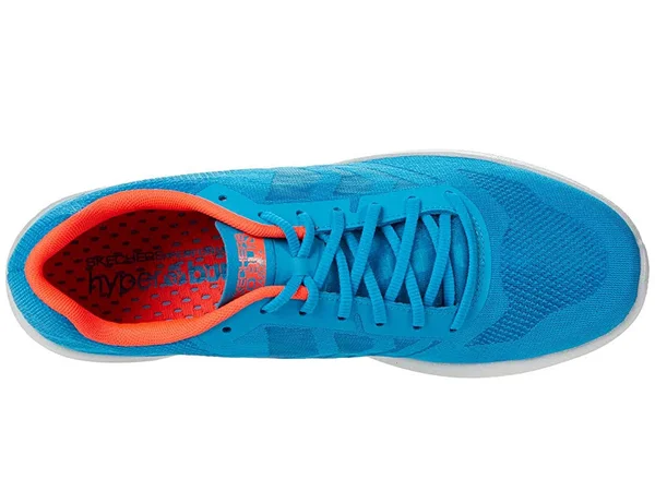 Skechers Go Run Razor Blue/Coral - Size 10.0