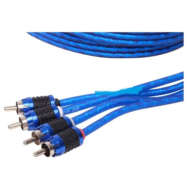 Stinger SI6420 20 Foot 2 Channel 6000 Series RCA Interconnect Cable