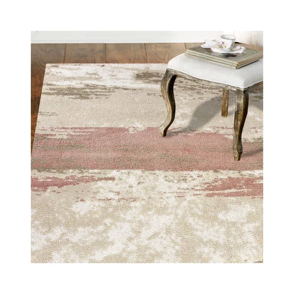 LR Home Abstract Brushstroke Area Rug - 5&2x22 x 7&2