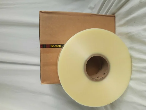 3M Scotch Box Sealing Tape 371 1.8 Mil Clear 72mm x 914m Industrial Grade 4rolls