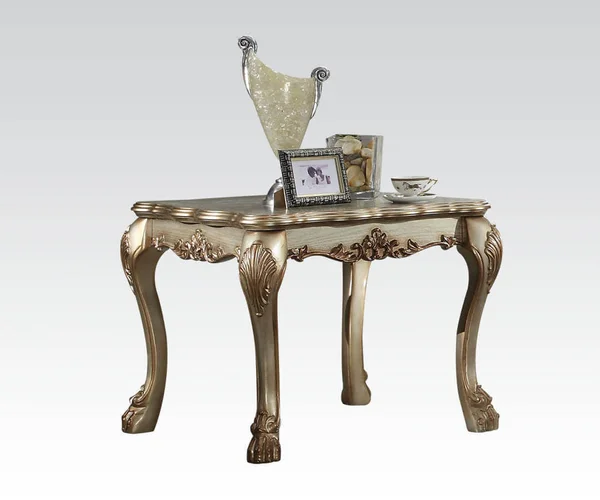 Acme Dresden End Table - Gold Patina, 83161