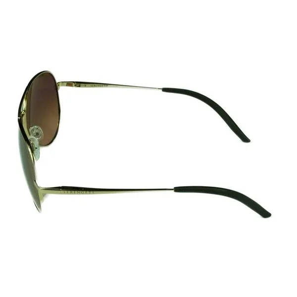Serengeti Carrara Sunglasses Small Shiny Bold Gold, Drivers
