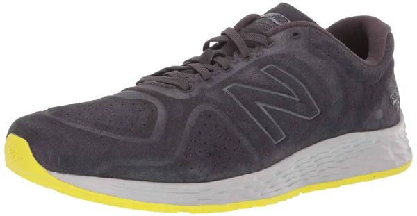 New Balance Men's Fresh Foam Arishi V2 Running Shoe, Size: 10 4E, Black Yellow