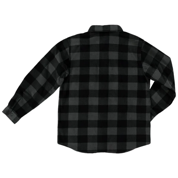 Tough Duck Buffalo Check Fleece Shirt (Color: Red Buffalo Check - Size: XL)