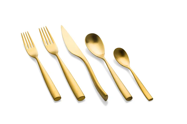 Mepra Arte Ice Oro 5 Pcs Flatware Set