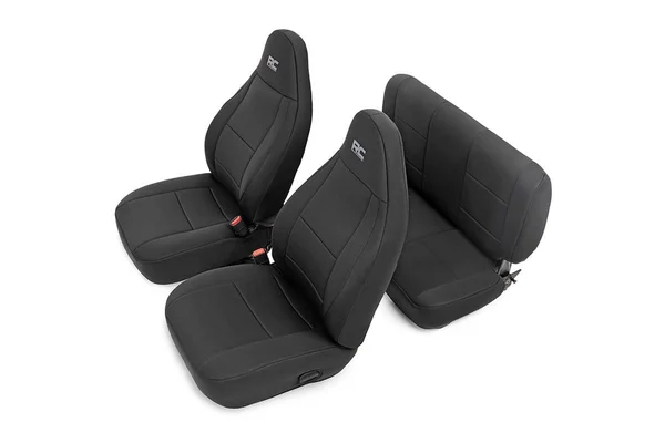 Rough Country 91001 Jeep Wrangler TJ Neoprene Seat Cover Set