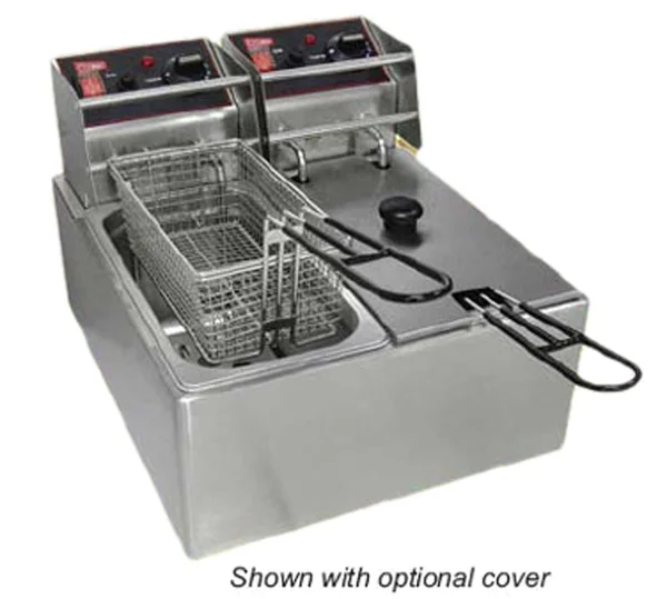 Grindmaster EL2X6 Fryer, Electric, Countertop, Split Pot