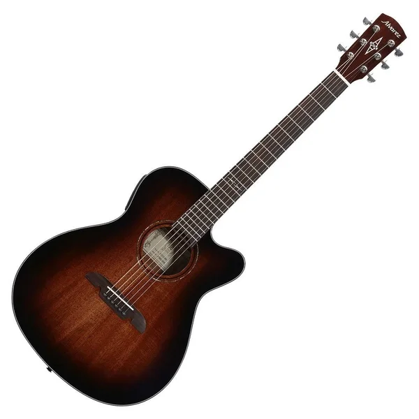 Alvarez AF66CESHB Folk Acoustic-Electric Guitar Shadow Burst