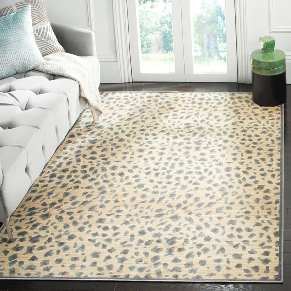 Safavieh Martha Stewart Msr74134-2740 4&0x22 x 5&7x22 Light Grey - Cream Area Rug