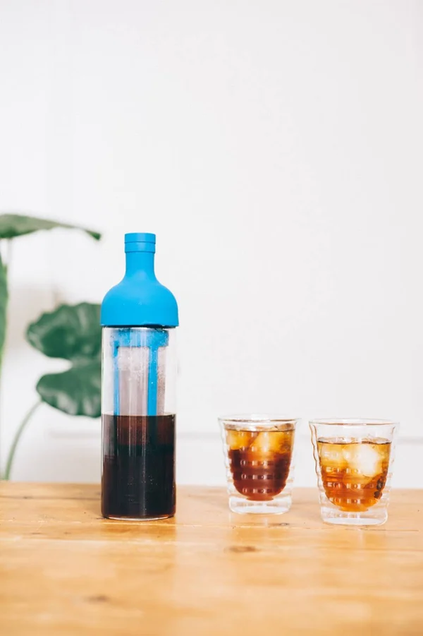 Hario Filter-in Coffee Bottle for Cold Brew 650 ml. Blue