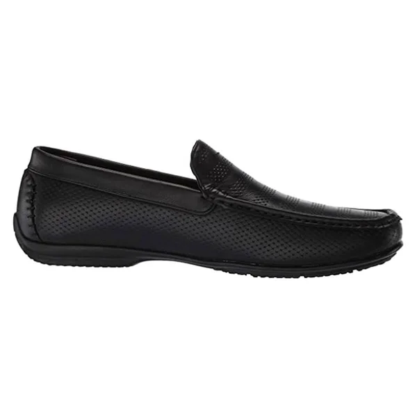 Men's Stacy Adams Cirrus Moc Toe Slip On, Size: 10.5, Black