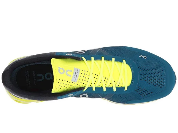 Men's ON Cloudflow Neon/Petrol - US Size 10