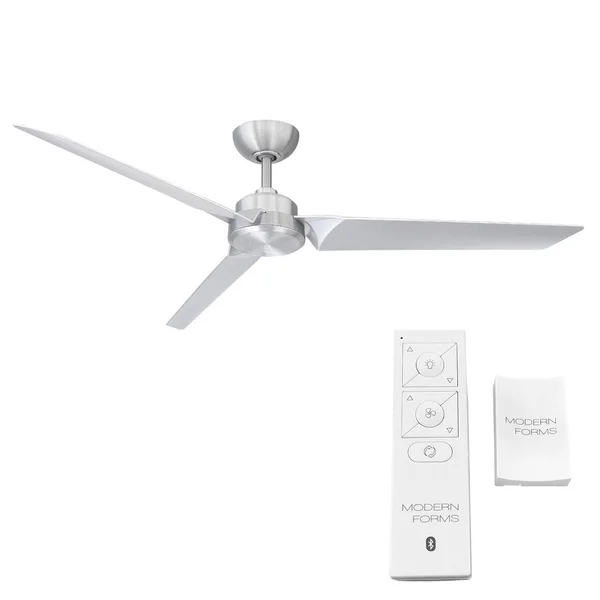 Modern Forms FR-W1910-62-BA Roboto Ceiling Fan Brushed Aluminum