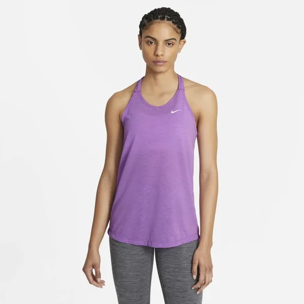 Nike Women's Dri-Fit Elastika Training Tank Top - XS, Purple