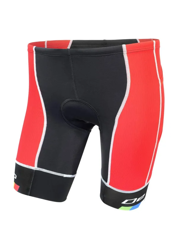 Forza Tri Short 4-POCKET* Red/De Soto Leg Band, S
