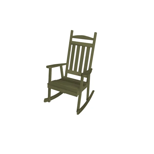 Cedar Classic Porch Rocker - Linden Leaf Stain