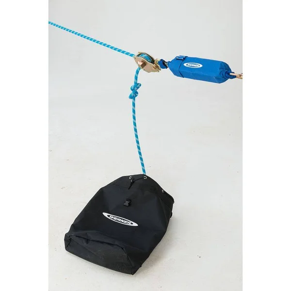 Werner L102030 30ft 2-Man Rope Horizontal Lifeline System - Cross-Arm Strap, Ratchet Tensioner