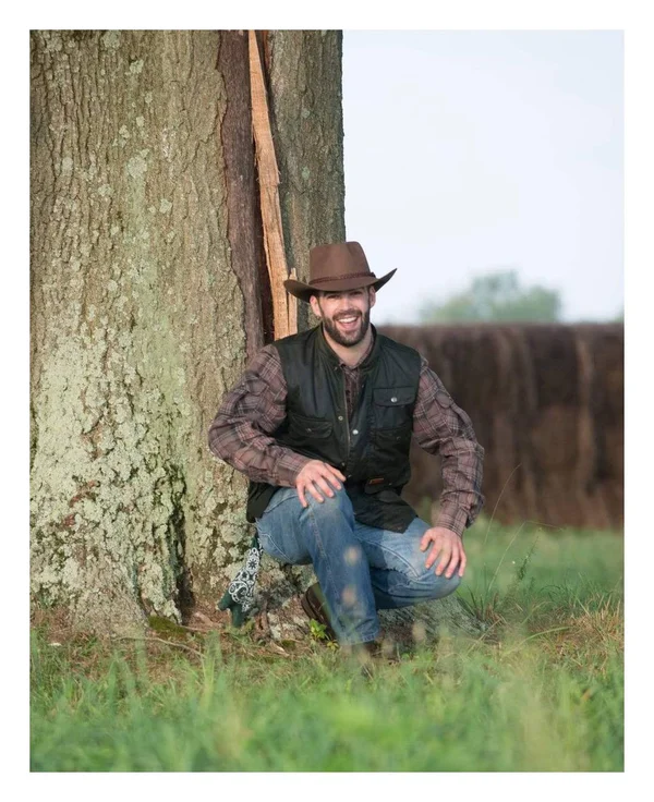 Outback Trading Forbes - Brown Australian Wool Hat (XL)