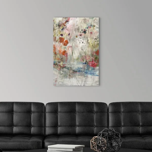 Flamingo Pond - Canvas Wall Art, 20x30, Great Big Canvas
