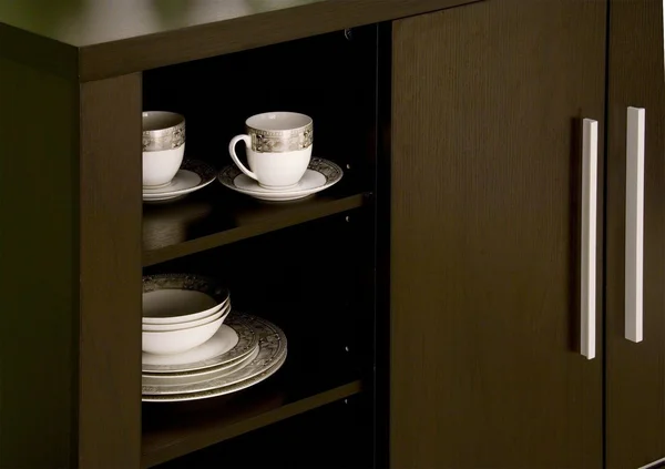 ioHOMES Studio Buffet with Wine Holder - Cappuccino