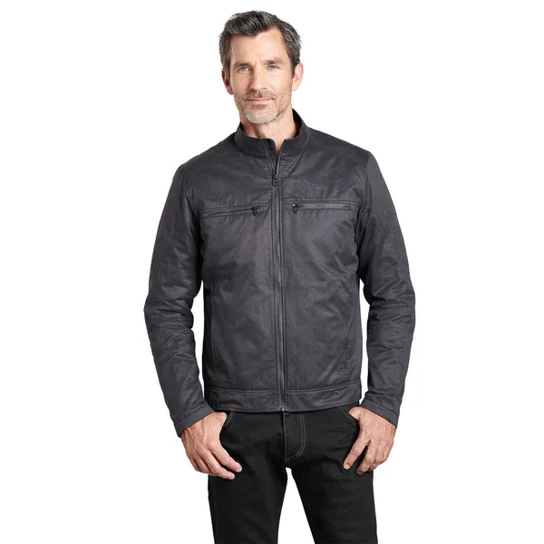 Kuhl Men's Kaffe Racer Jacket 1135K - Ink Black, L